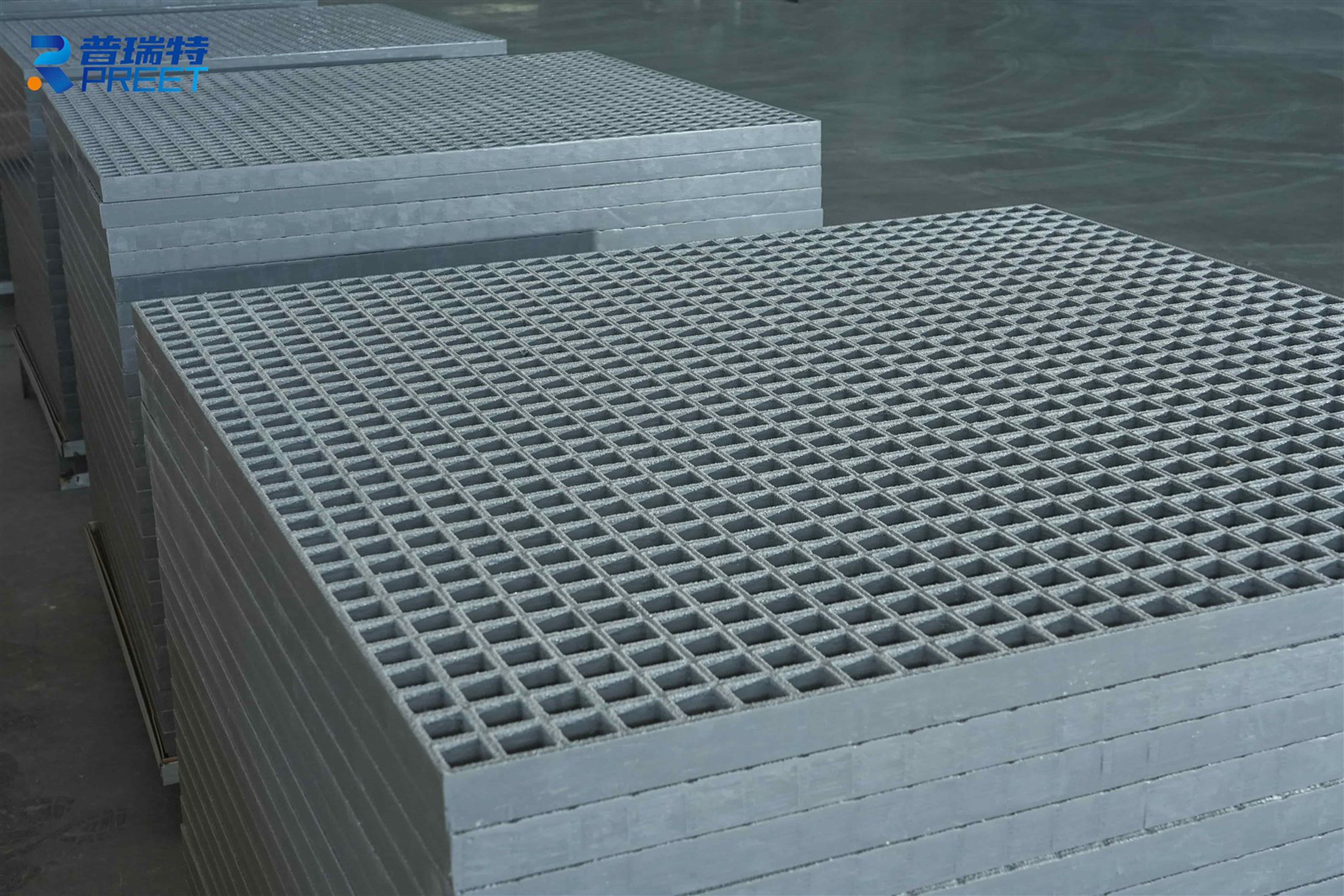 Factory that manufactures fiberglass grating Factory that manufactures fiberglass grating